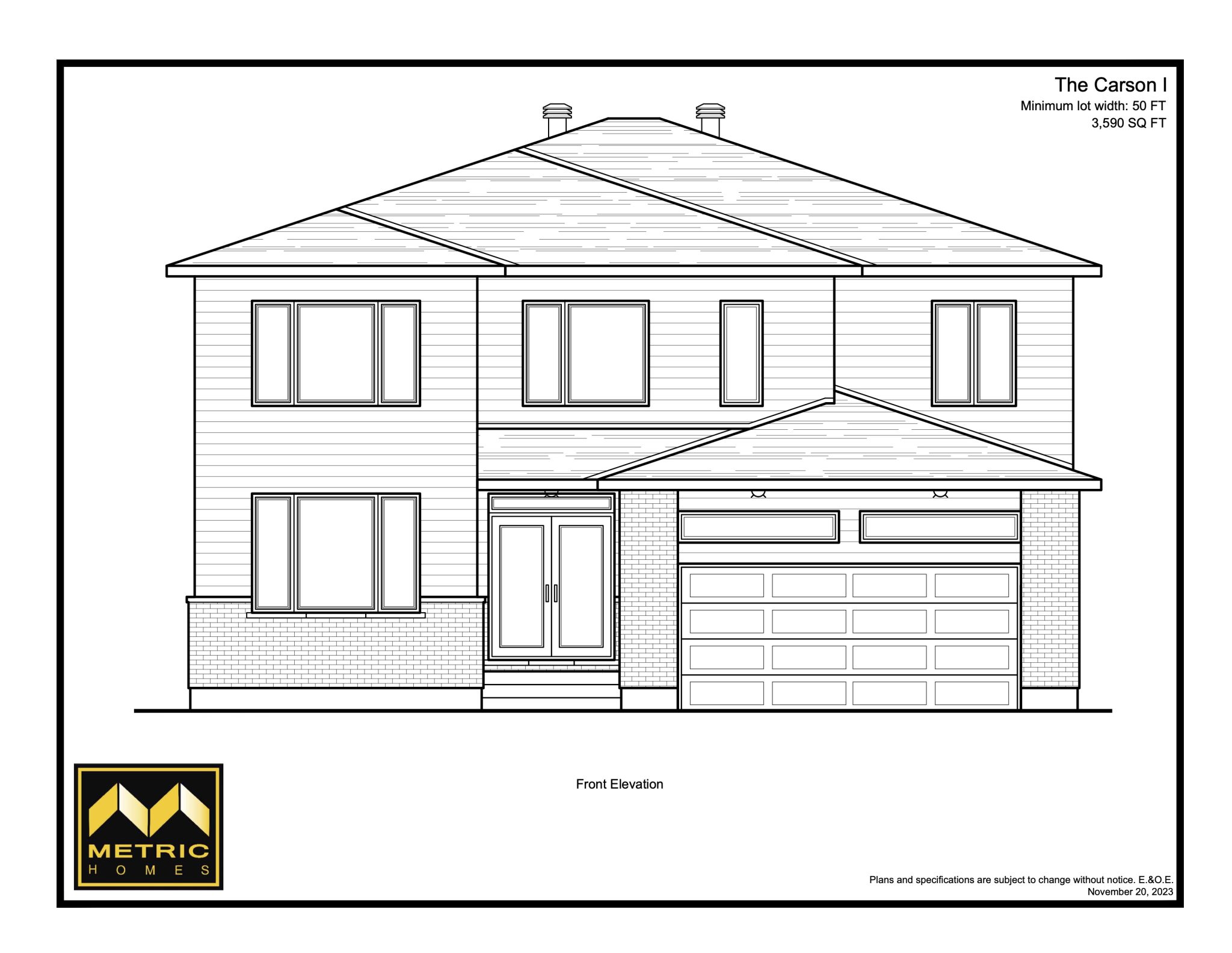 The Carson I floor plan