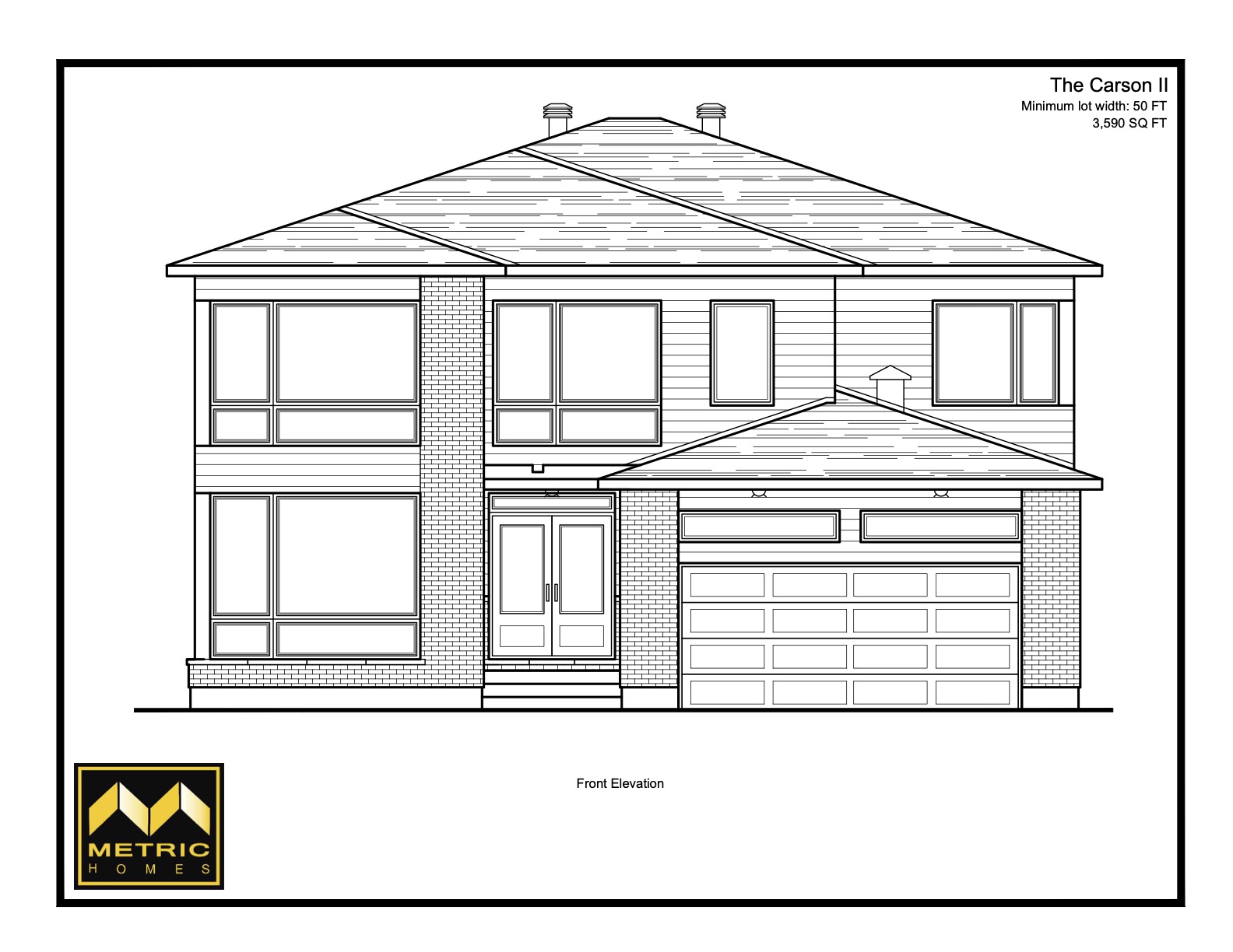 The Carson II floor plan