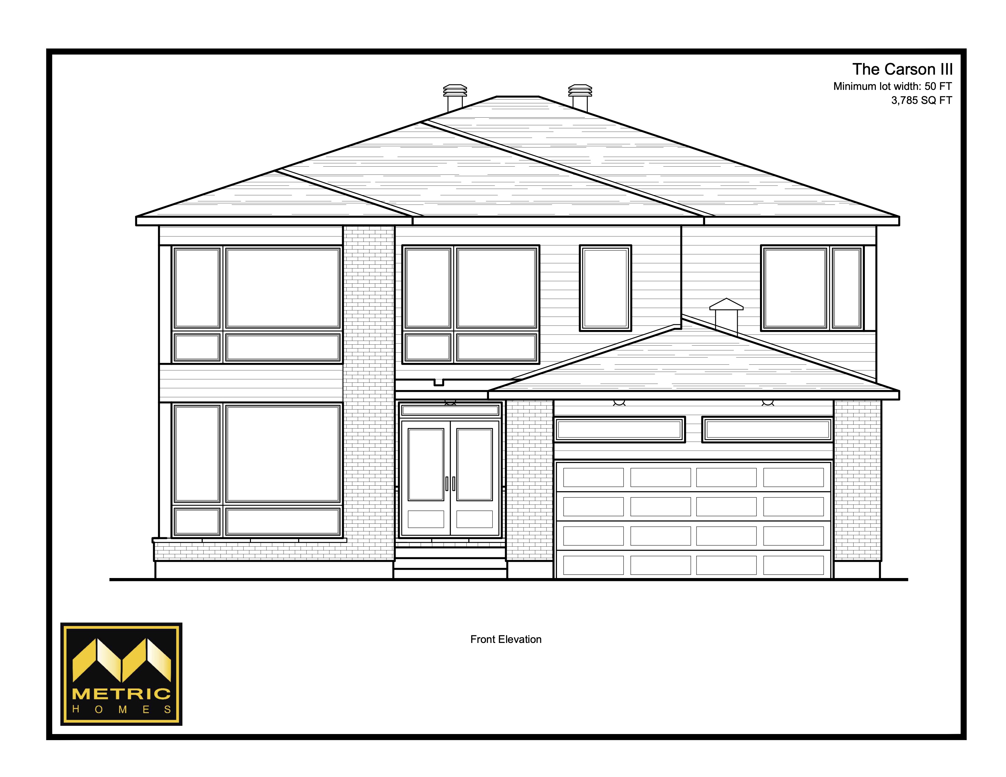 The Carson III floor plan