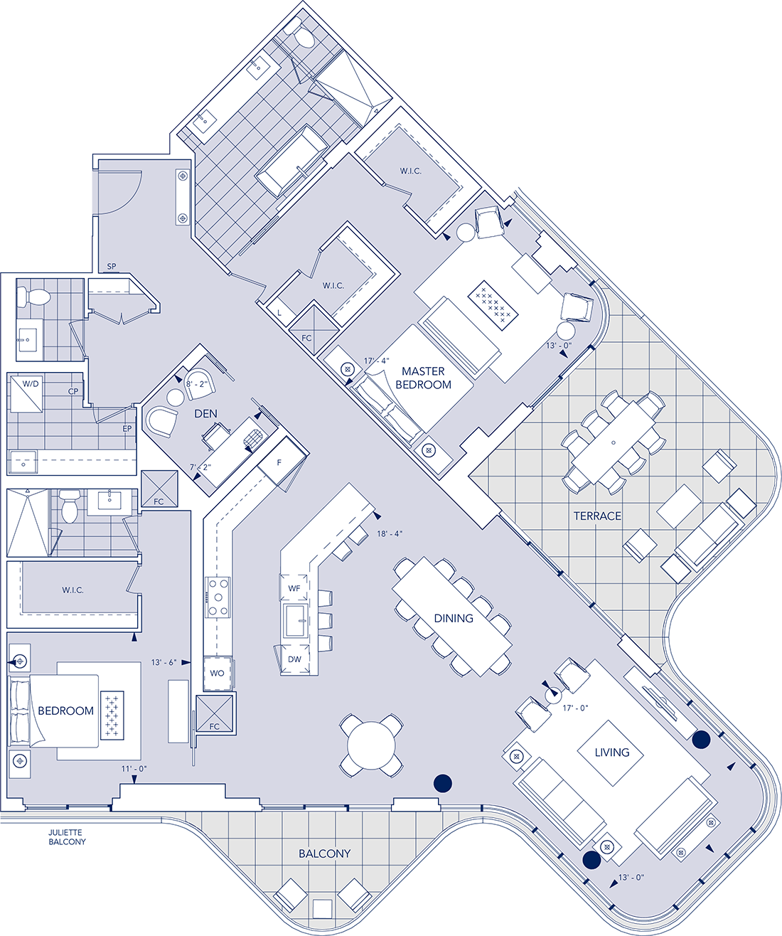 T2R+D floor plan