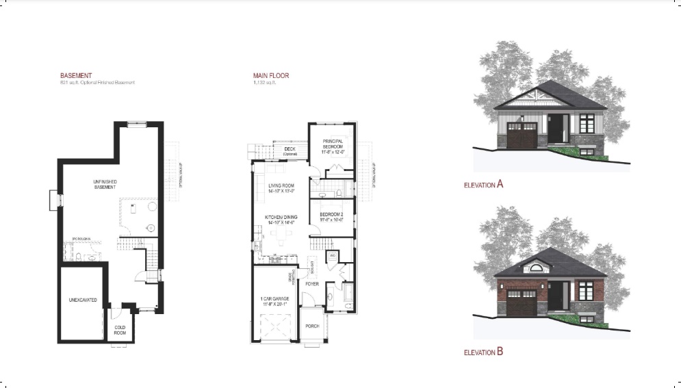 Lot 1 floor plan