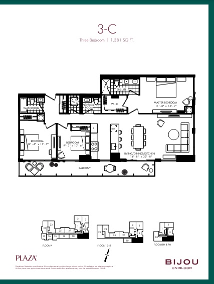 3-C floor plan