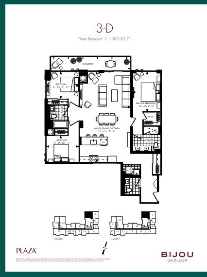 3-D floor plan