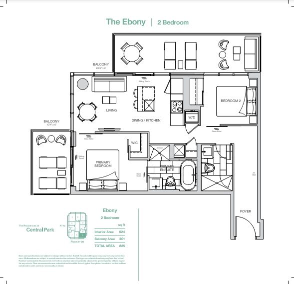 The Ebony floor plan