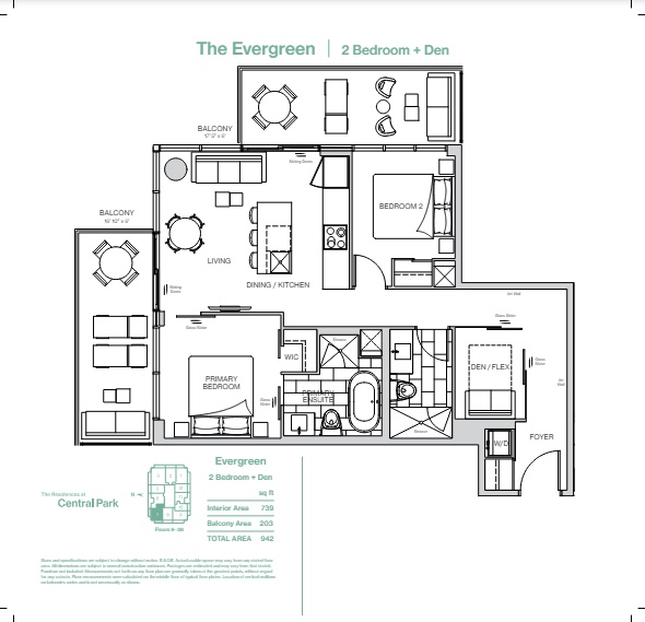 The Evergreen floor plan