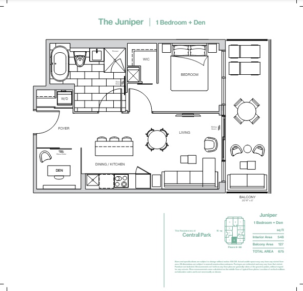 The Juniper floor plan