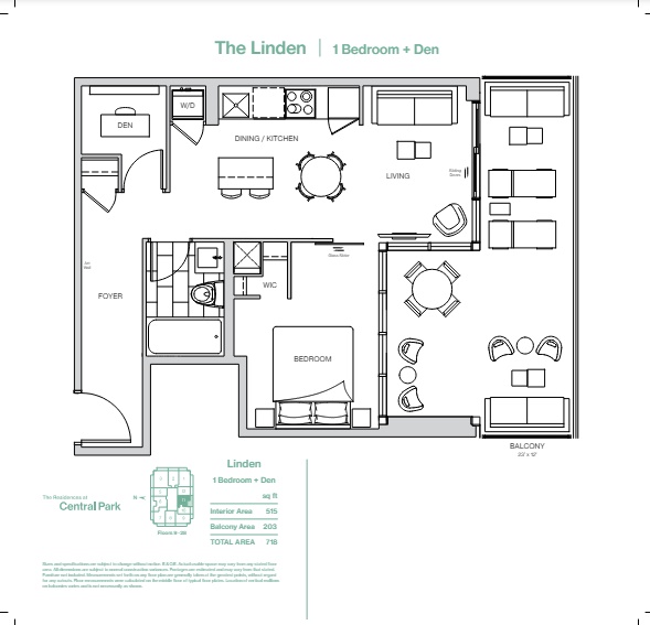 The Linden floor plan