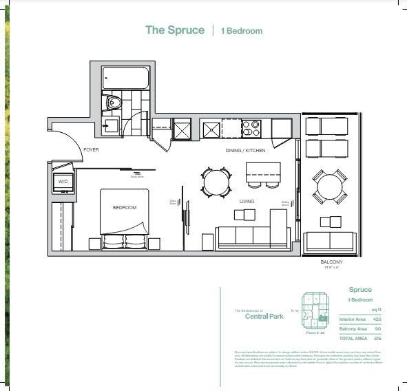 The Spruce floor plan