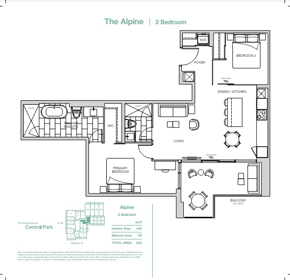 The Alpine floor plan