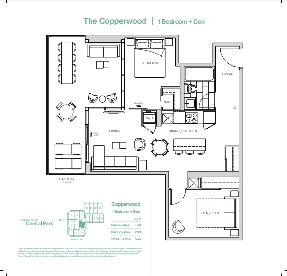 The Copperwood floor plan