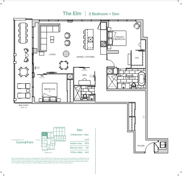 The Elm floor plan