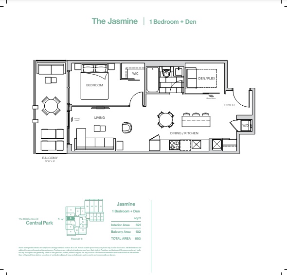 The Jasmine floor plan