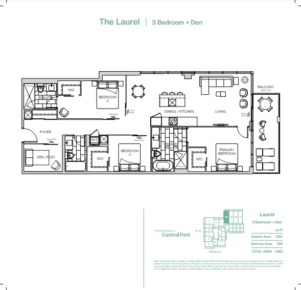 The Laurel floor plan