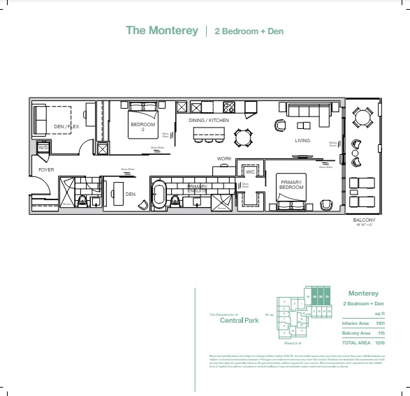 The Monterey floor plan