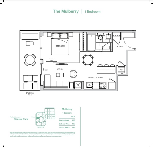 The Mulberry floor plan