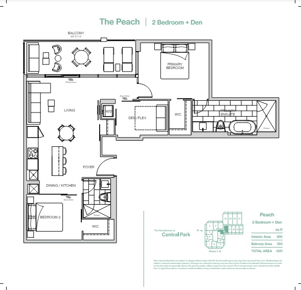 The Peach floor plan