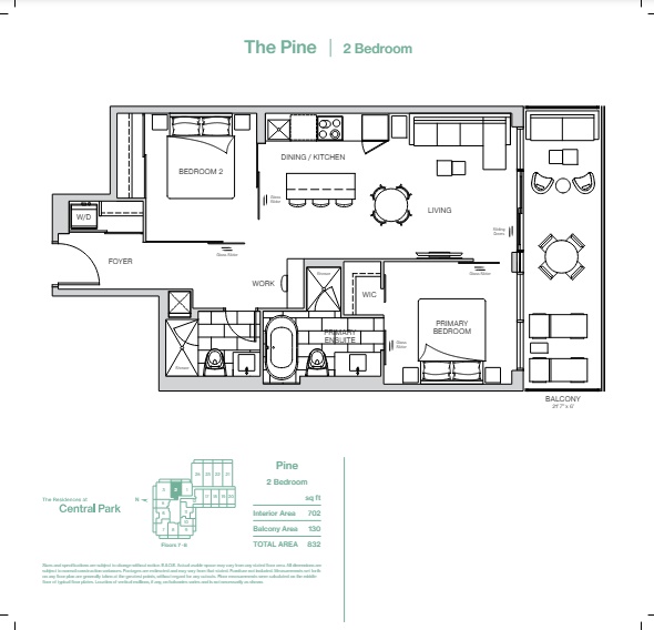 The Pine floor plan