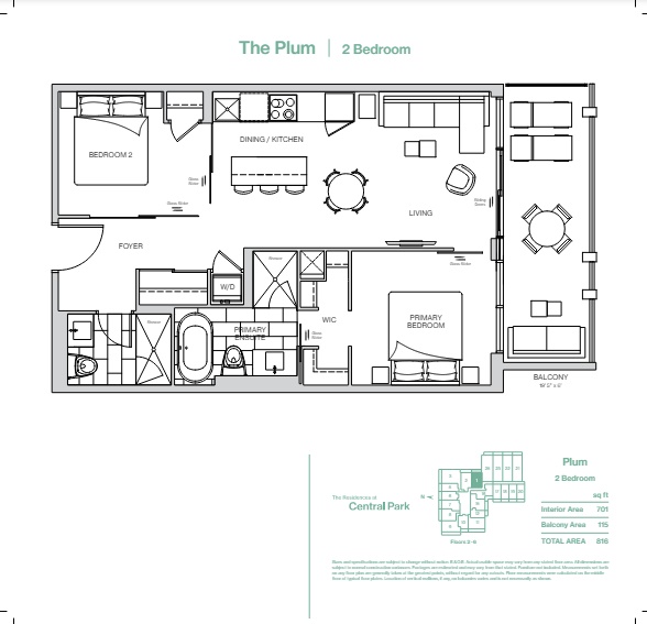 The Plum floor plan