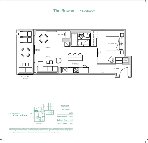 The Rowan floor plan