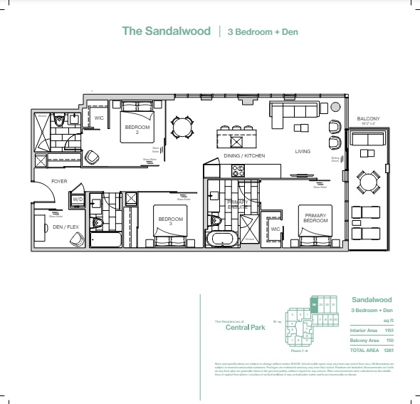 The Sandalwood floor plan