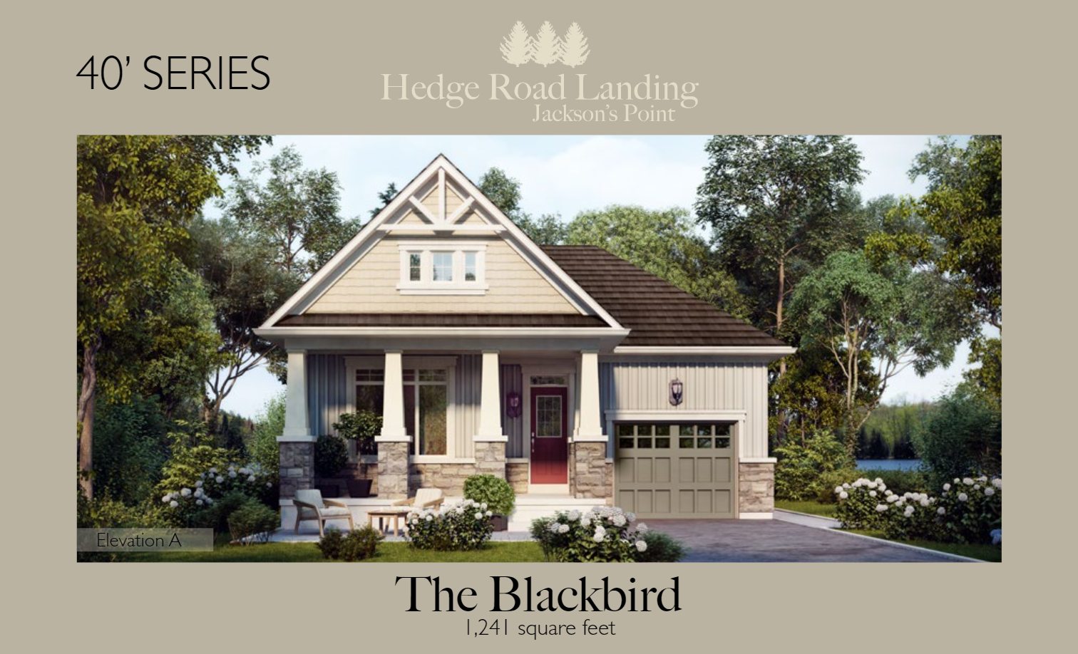 The Blackbird floor plan