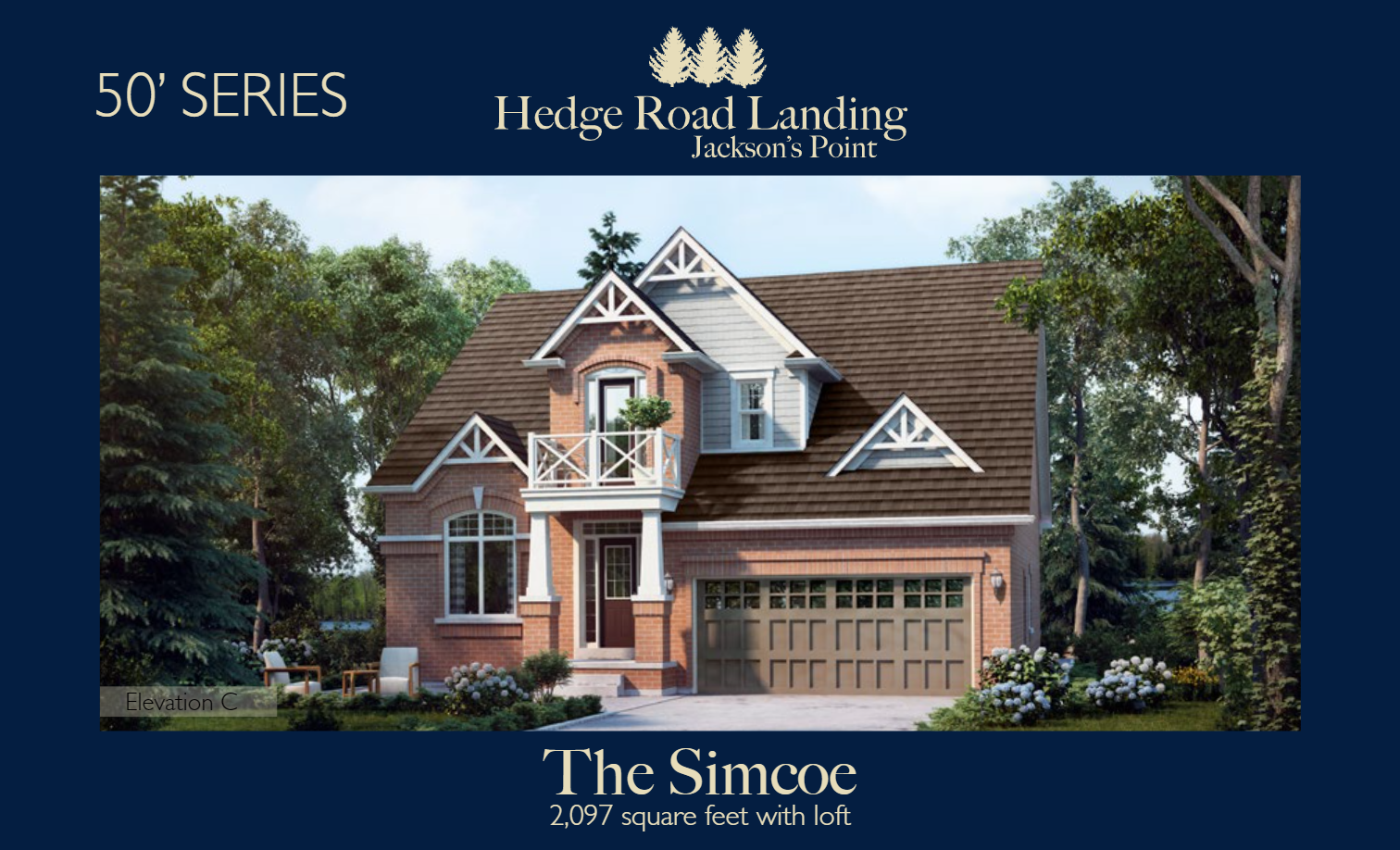 The Simcoe floor plan