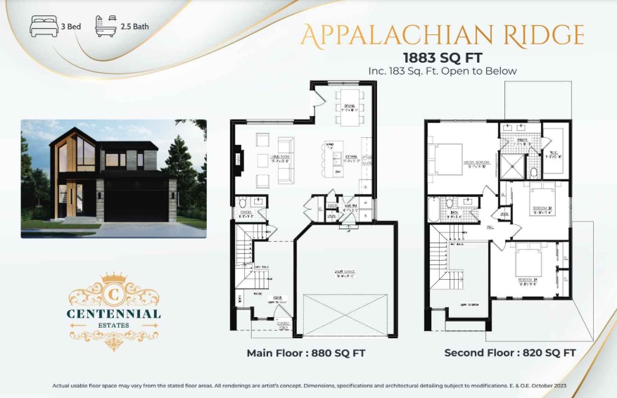 Appalachian Ridge floor plan