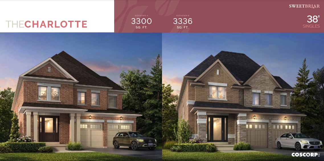 The Charlotte - Elev. B floor plan