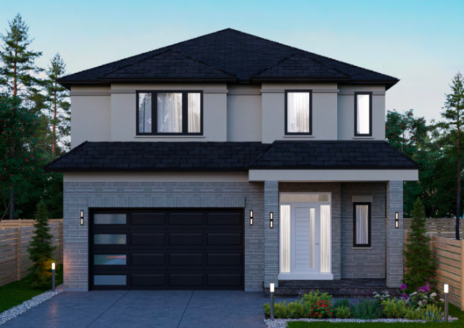 The Omega A floor plan