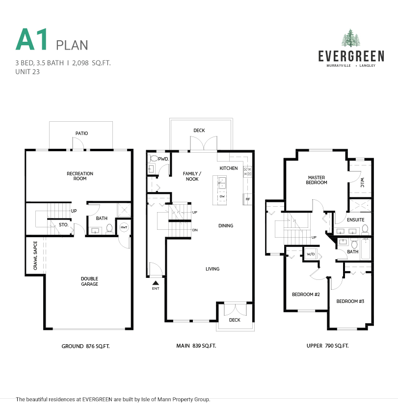 A1 floor plan