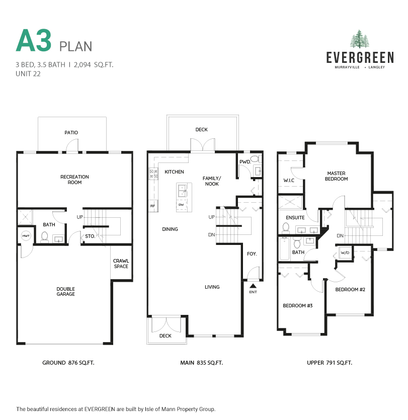 A3 floor plan