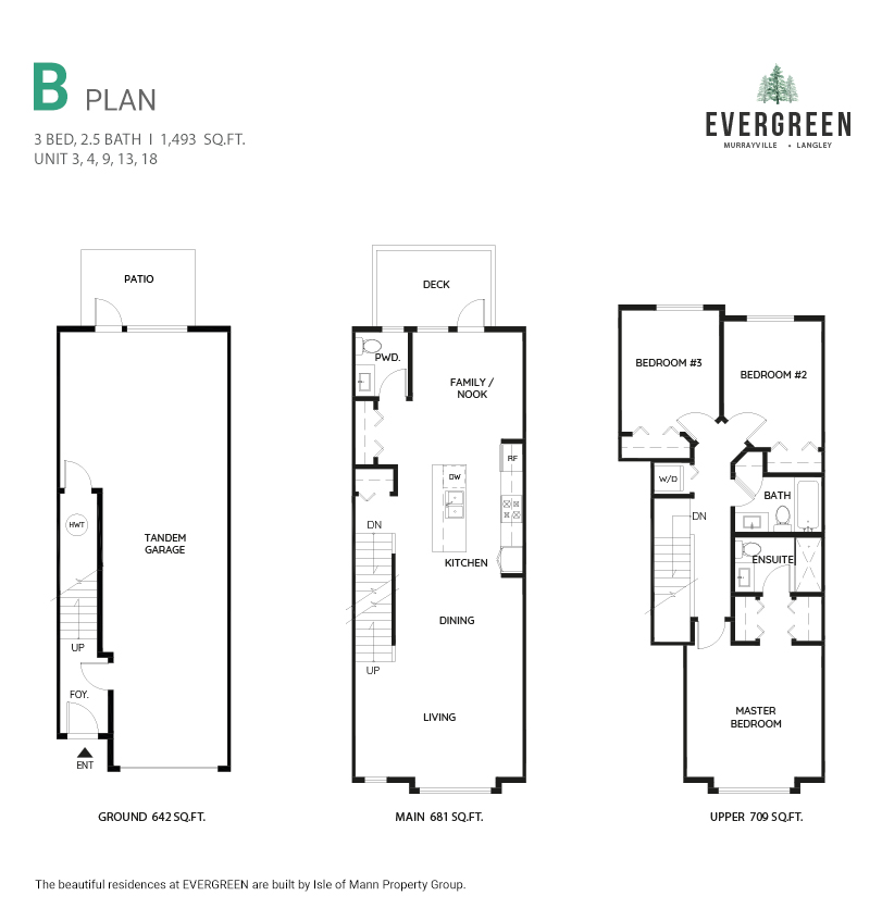 B floor plan