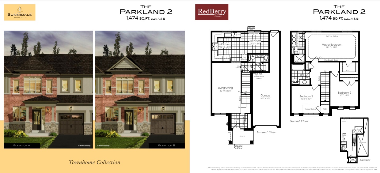 The Parkland 2 floor plan
