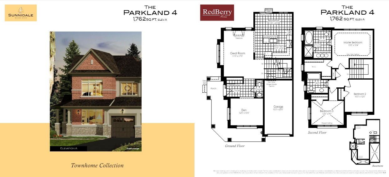 Block 220 - Unit 1 floor plan