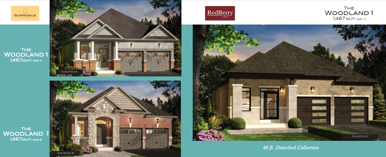 The Woodland 1 - Elev. C floor plan