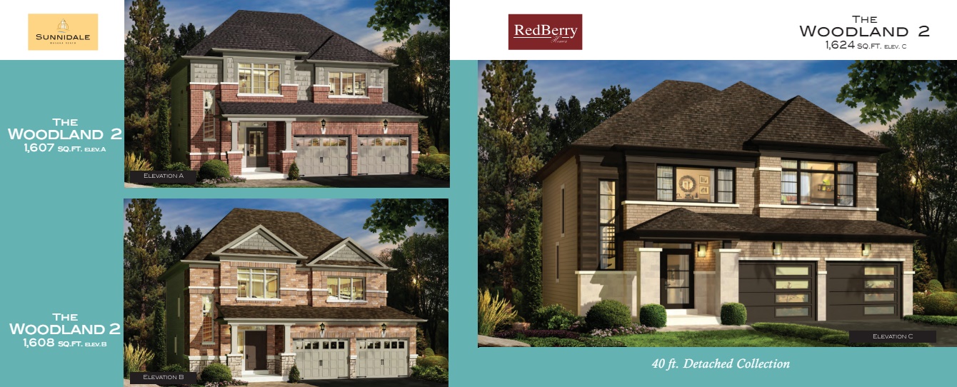 The Woodland 2 - Elev. A floor plan