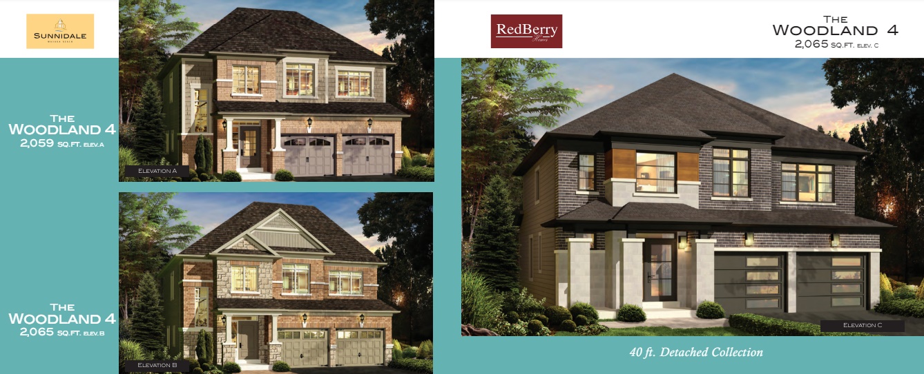 The Woodland 4 - Elev. C floor plan