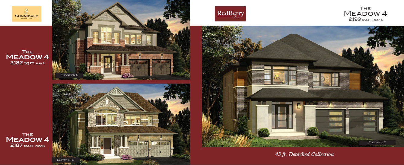 The Meadow 4 - Elev. B floor plan