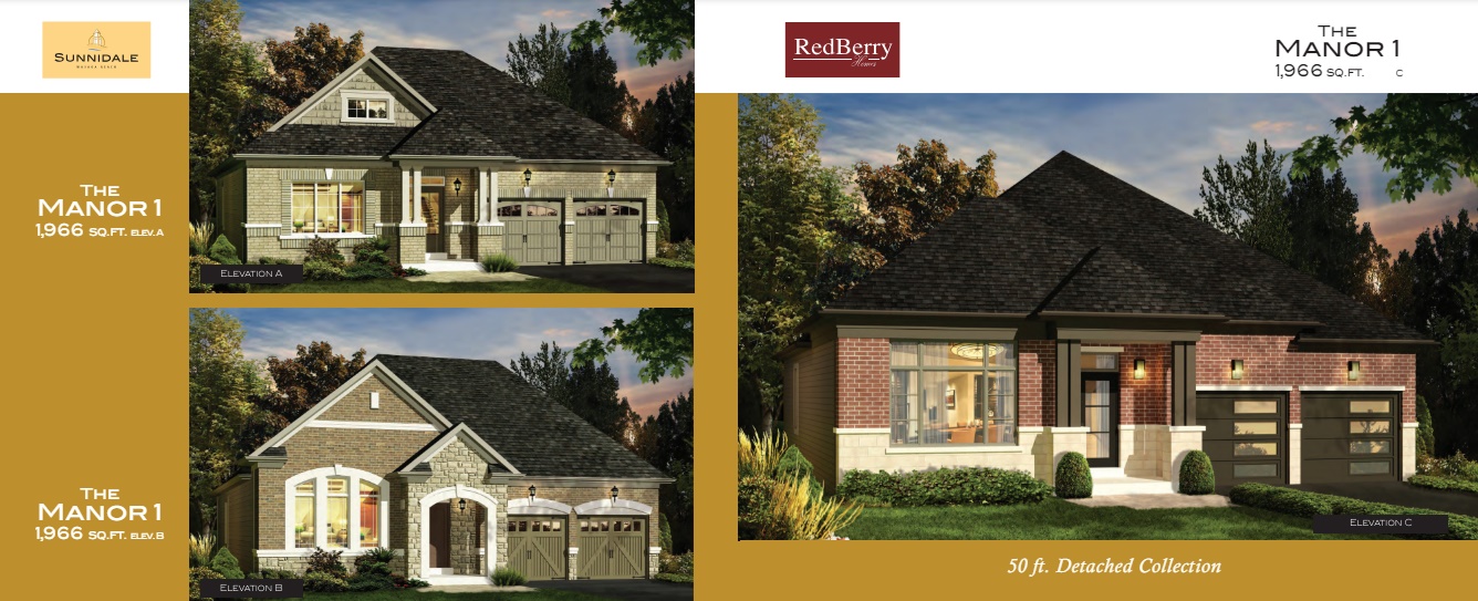 The Manor 1 - Elev. C floor plan