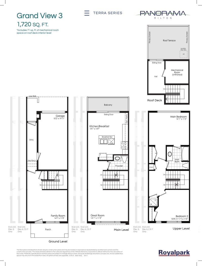 GV-3 floor plan