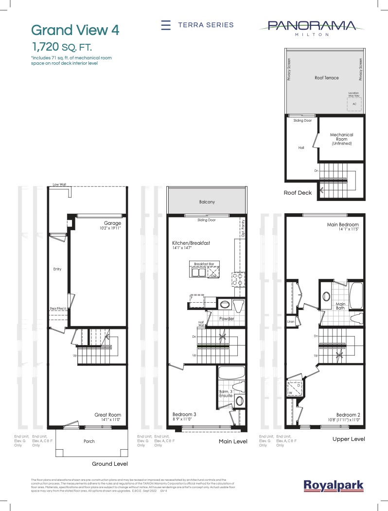 GV-4 floor plan