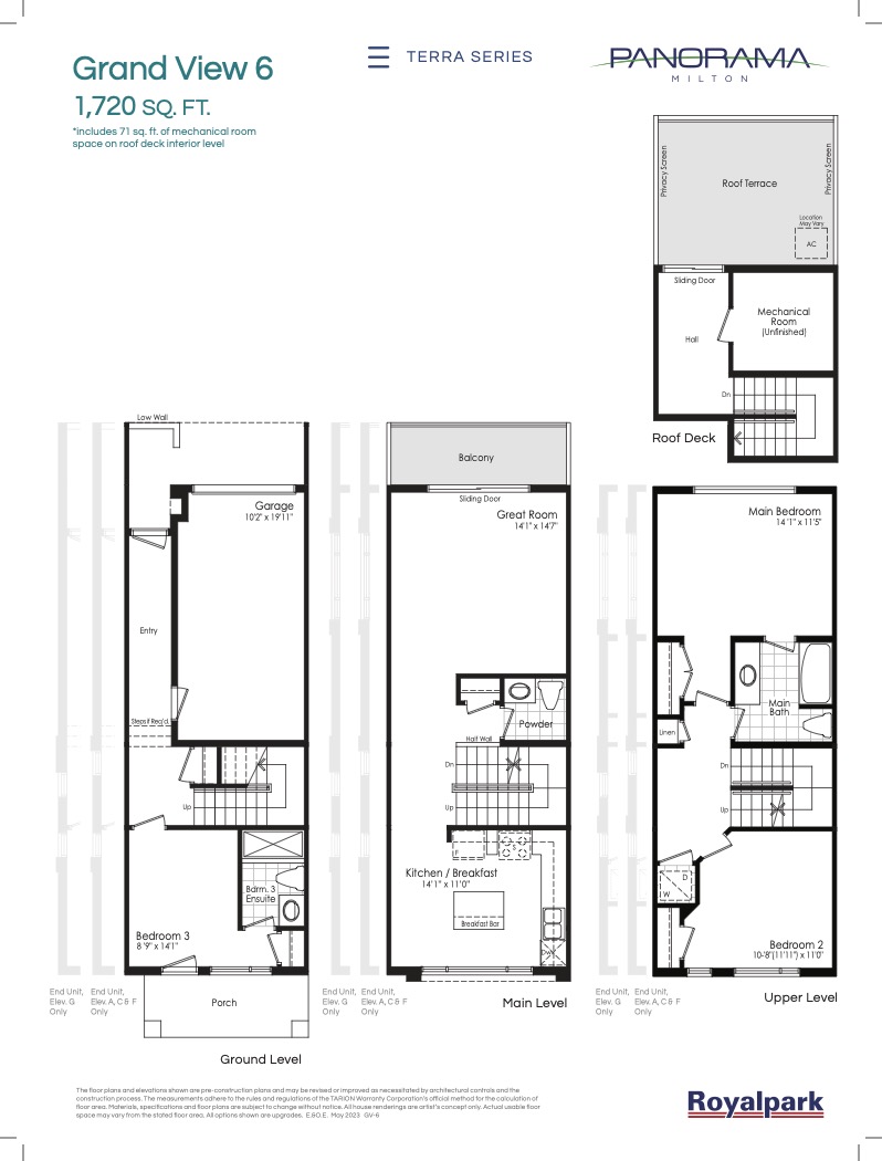 GV-6 floor plan