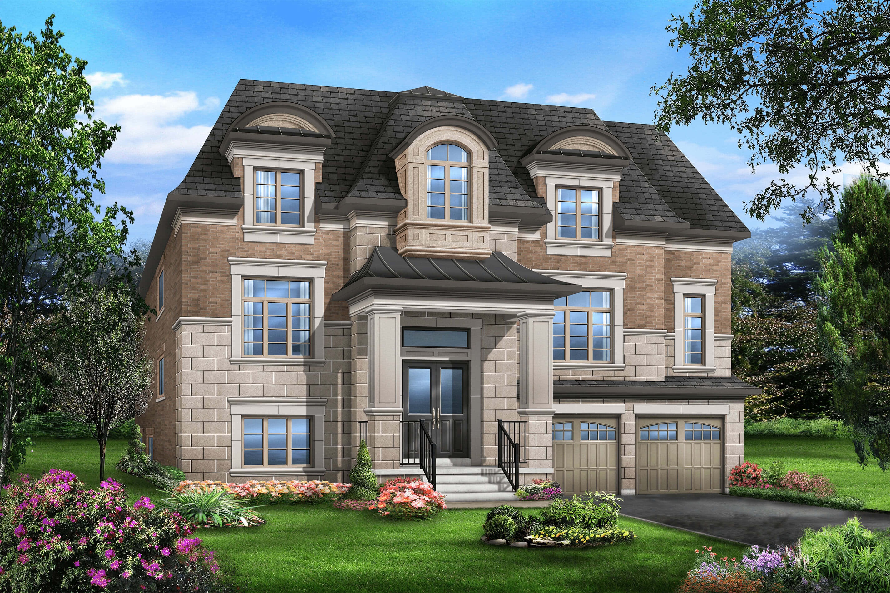 The Hawthorn - Elev. B floor plan