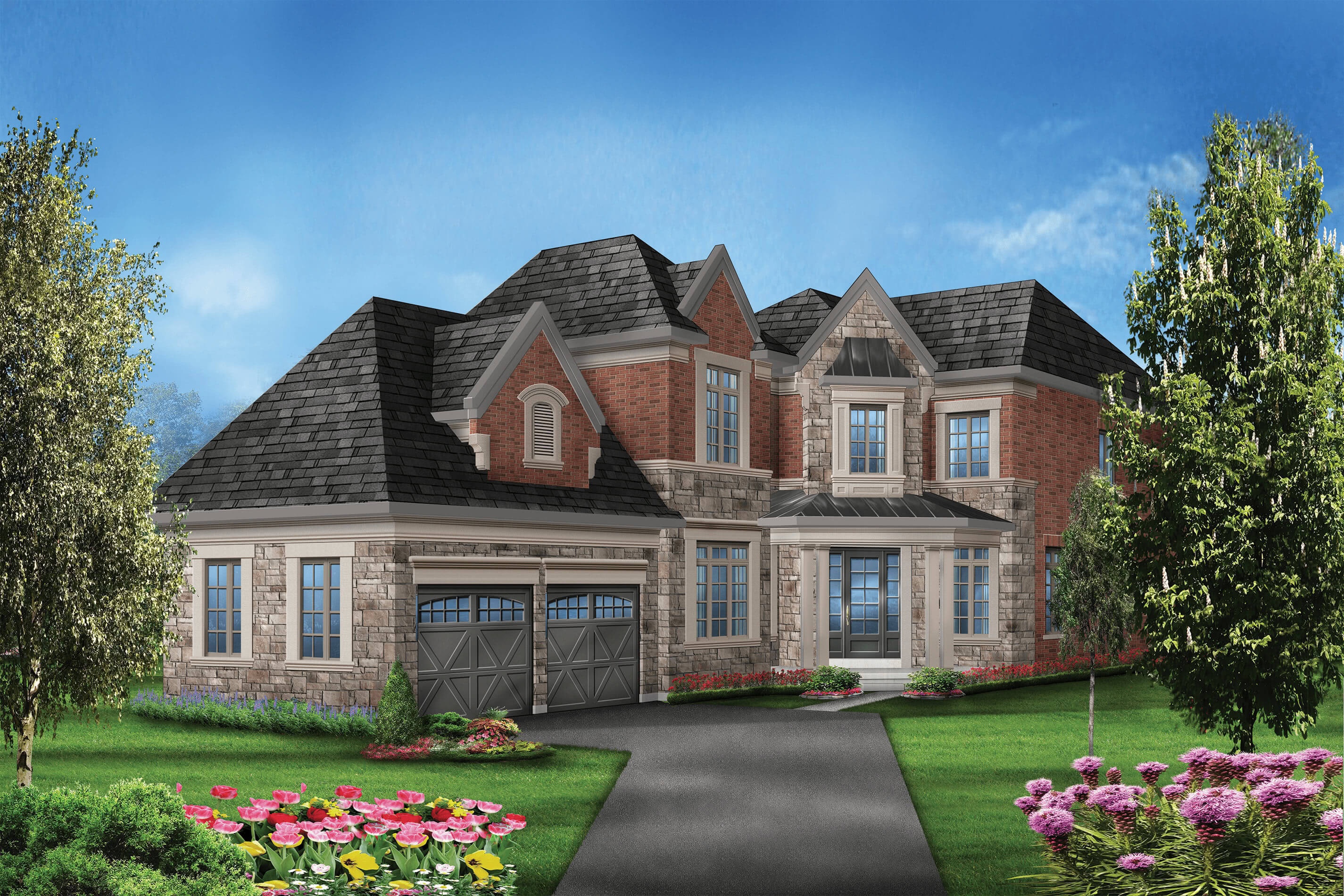The Willow - Elev. A floor plan