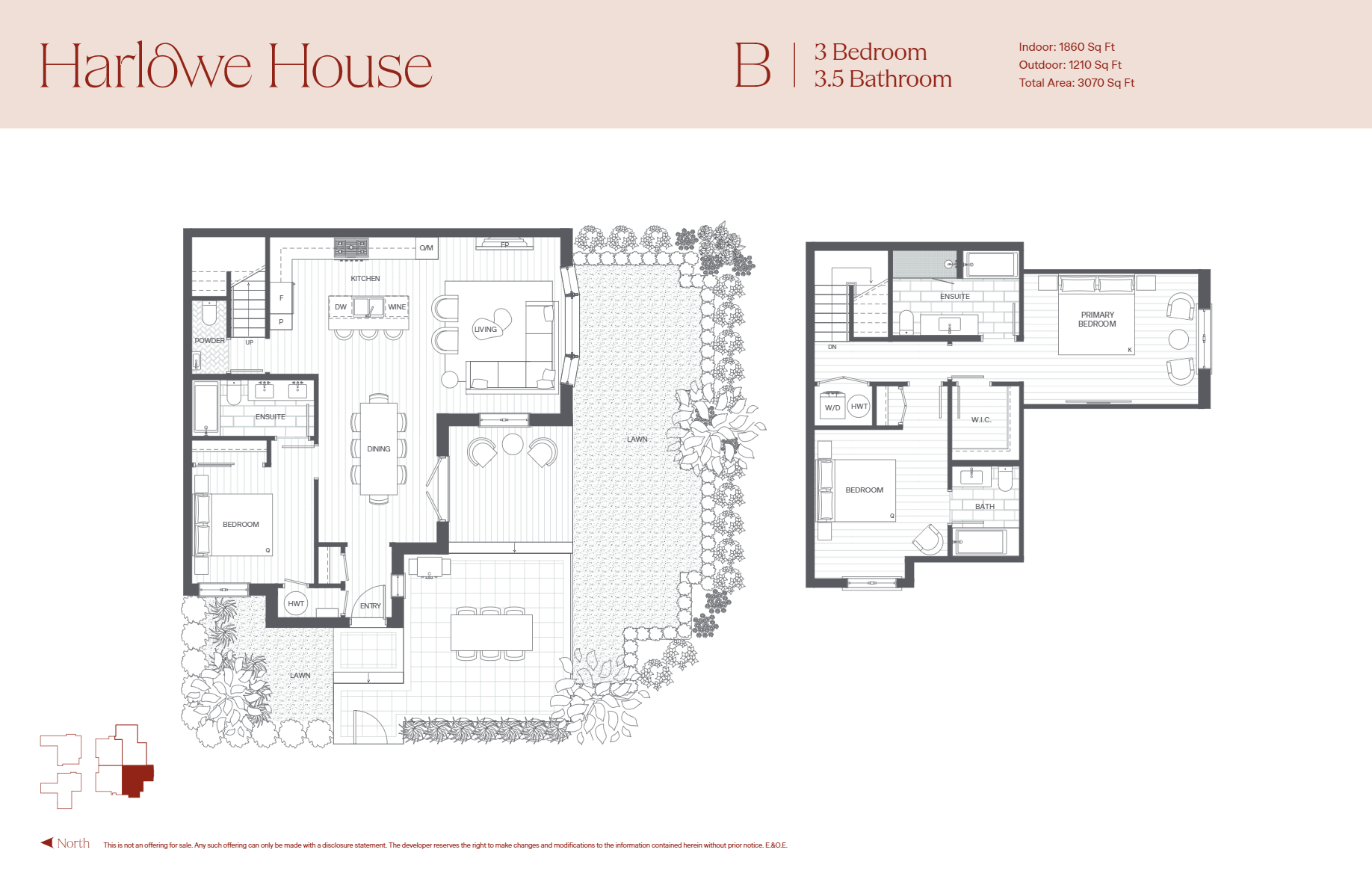B floor plan