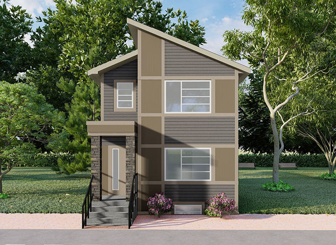 The Serenity floor plan