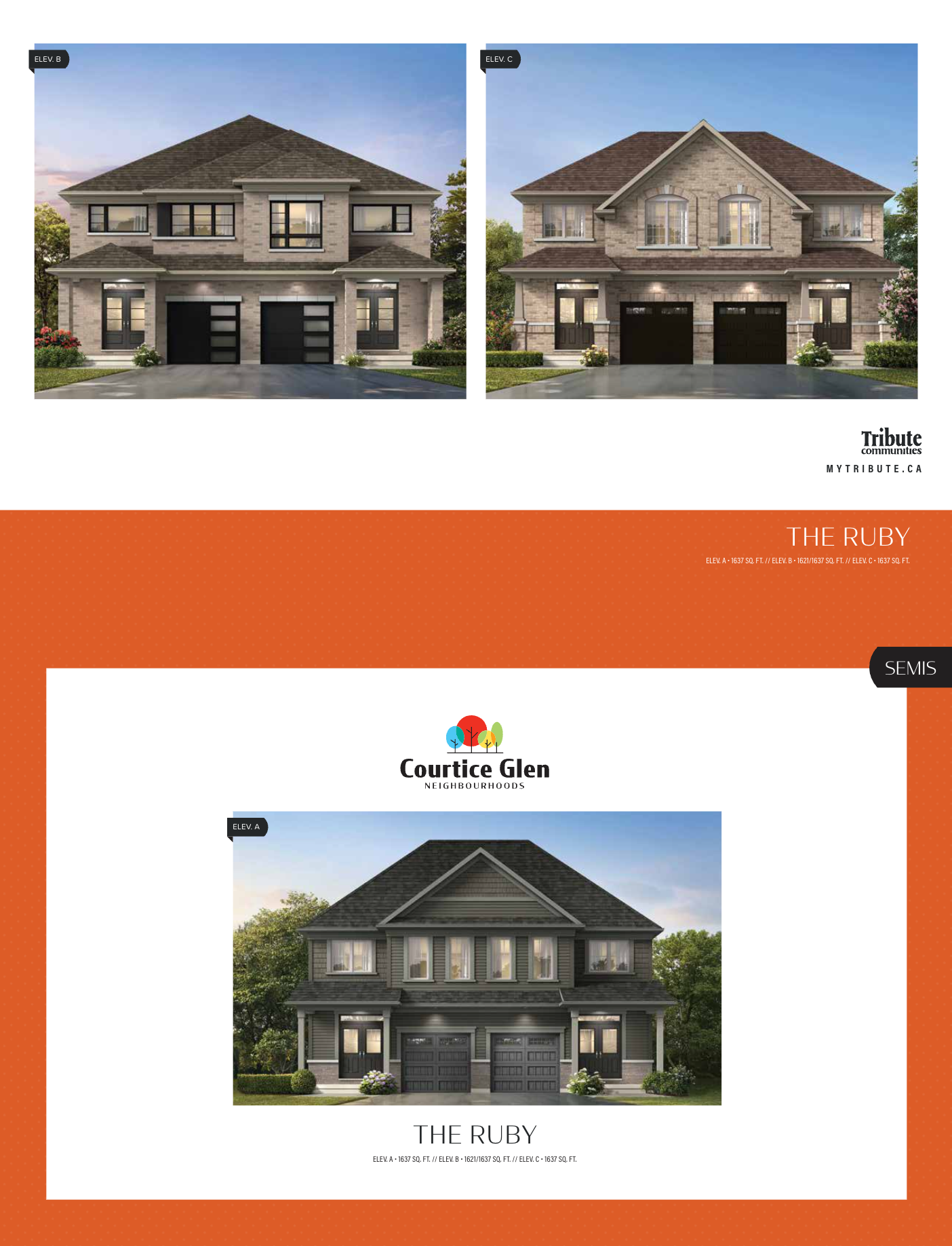 THE RUBY A floor plan