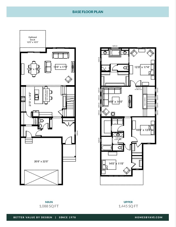 The Lincoln floor plan