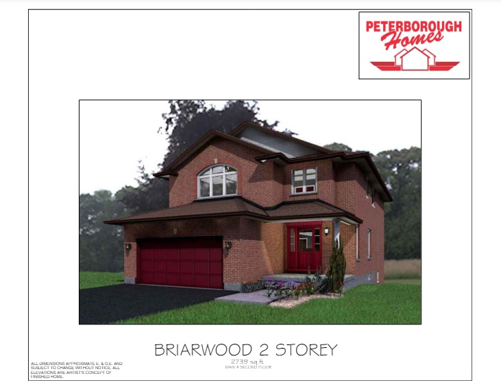 The Briarwood floor plan