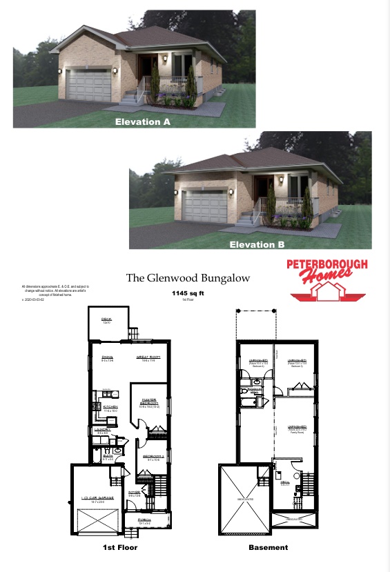 The Glenwood floor plan